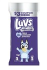 Luvs Platinum Protection Baby Diapers Size 3  3 Count- Travel Friendly- 2 Pack