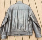 Men s Leather Bomber Aviator Jacket Large