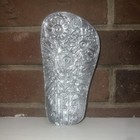 Don Drumm Ohio Cast Aluminum Decor Art Sunflower Mcm Dish Tray Signed Vintage