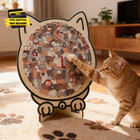 135-piece Colored Cat Shaped Wooden Jigsaw Puzzle  Cats Shaped Wooden Puzzle  Un