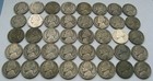 40 Jefferson War Nickels 35  Silver All 1944 D  2 Face Value 1 Roll