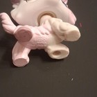 Hasbro Littlest Pet Shop Dog Figure Pink   White C-081 For Ages 4-7 Years