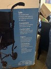 Carex  19   300lbs  Folding Wheelchair With Foot Rests -
