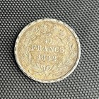 Louis-philippe 5 Francs Coin Silver 1842 B Rouen Very Fine