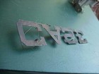 1911-1920s Case Automobile Radiator Grill Badge Emblem Nameplate Orig Brass Rare