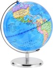 World Globe Earth Map Rotating Geography Ocean Classroom Learning Desktop