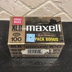 Maxell Xlii 100 High Bias Audio Cassette Tape 4 Pack Lot Sealed Type Ii   New