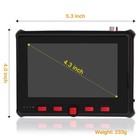 Cctv Tester 4-in-1 Portable Camera Hd 8mp Ahd tvi cvi cvbs Analog 4 3-inch Lc   