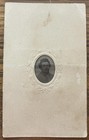 Civil War Gem Type Cdv Photo Tintype Of Soldier