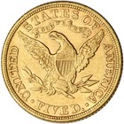 Us Gold  5 Liberty Head Half Eagle - Extra Fine - Random Date