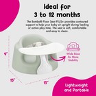 Bumbo Infant Floor Seat Plus  Sit Up Chair  Adjustable Harness  Agave  2 Pack
