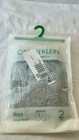 Calvin Klein Boys Gray Boxer Brief Underwear Cotton Size L 12-14