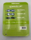 New Speedo Swim Goggles Kids 3-10 Blue Anti-fog 100  Uv Protection - Pack Of 3