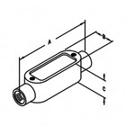 Rigid Conduit Body C Series 3 4  Ul Threaded