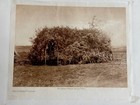 1927 Edward S  Curtis Photogravure  oto Puberty Lodge  Native American Print