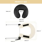Varipowder Adjustable Massage Table Face Cradle Pillow Headrest For Spa Salon   