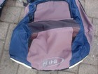 Bob Revolution Se Single  Stroller Fabric Seat Cloth Gray Blue 2010 Thru 2016