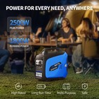 Efurden Portable Inverter Generator 2500w Ultra-quiet 10h Runtime Gas Generator