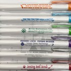 Disney Parks Attractions Rides Pen Set Of 6 New