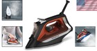 Lightweight Steam Iron With Auto-off And Extra-large Water Tank For All Fabrics