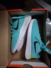 Nike Free Unisex Kids Mesh Lace-up Low Top Sneakers Us 11 Turquoise