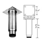 Fmp Equipment 6  Stainless Steel Leg With Nylon   119-1040