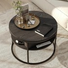 Round Lift Top Coffee Table coffee Tables Living Room black Coffee Table With   