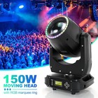 2pcs Led Moving Head Stage Light Rgbw Gobo Spot Club Disco Dj Party Lighting Dmx