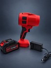 Cordless Handheld Leaf Blower With Battery   Charger