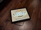 Lighted Cigar  Advertising Sign For Carlos Tora  o Premium