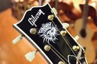 2pcs Gibson Les Paul Electric Guitar Uv Transfer Headstock Vinyl Decals Stickers
