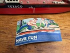 Vintage 1960s Ss Texaco North Dakota Oil Tanker Ship Model Toy Original Box