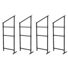 4pcs Cargo Shipping Container Shelving Shelf Brackets Powder Coated Universal-