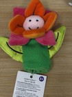 Manhattan Toy Finger Puppet Lot Of 4 Lion Monster Flower Frog With Tags Vtg