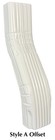 Free Shipping   Offset Alum Downspout Elbows   2 Sizes-2colors
