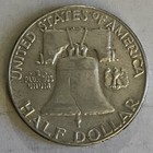 1956 50c Franklin Half Dollar 90  Silver Us Coin