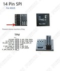 Tpm 2 0 Security Module Trusted Platform For Asus Spi 14pin Mainboard Windows 11