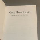 Word Music One Holy Lamb Easter Musical Choir Piano Sheet Music Song Book Mpn