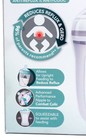 Nuby Comfort 360 Baby Bottle 8oz Soft Silicone Anti Reflux Colic Infant Gerd 2pk