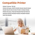 Pg-240xl Cl-241xl Black Tri-color Ink Cartridge For Canon Pixma Mg3620 Printer