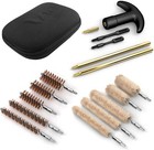 Universal Gun Cleaning Kit Rifle Pistol Firearm Brush Cleaner Set Mop 16-piece