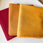Cotton Fabric 1 2 Yard Trio Lot Of 3 Solid  Colors For Sewing Crafting Quilting