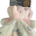Blankets   And Beyond Plush Elephant Pink Security Blanket Lovey Owls Baby Toy