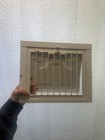 Restored Vintage Metal Heating And Air Grate Adjustable Cover