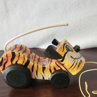 Fisher-price  654 Vintage Tawny The Tiger Pull Toy W  Pull String 1961