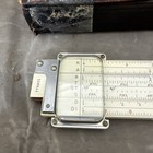 Vintage K   E Slide Rule With Leather Case Ke Keuffel   Esser  4070-3