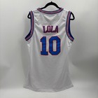 Space Jam Tune Squad Lola Bunny Jersey White Mesh Basketball Shirt Small  10