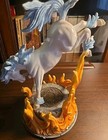 Fairytale Fire Infernos Unicorn Figurine By Andrew Hull