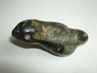 Antique Canadian Hand Carved  Stone Small Inuit Or Seal   3 5 Inches Long