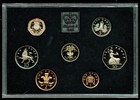 1985 Great Britain   Northern Ireland Uk - Official Prestige Proof Set  7  W Coa
